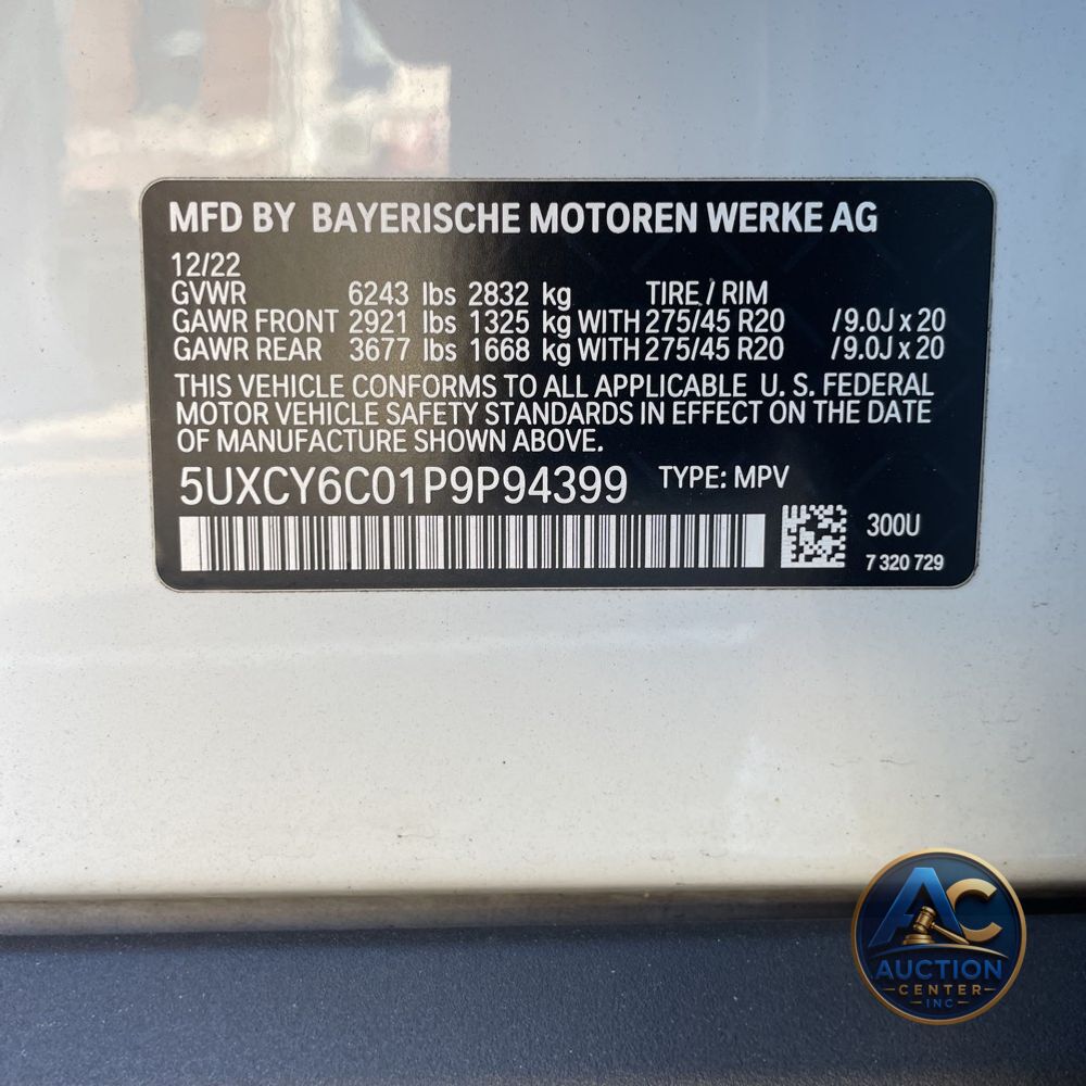2023 BMW X6 XDrive40i