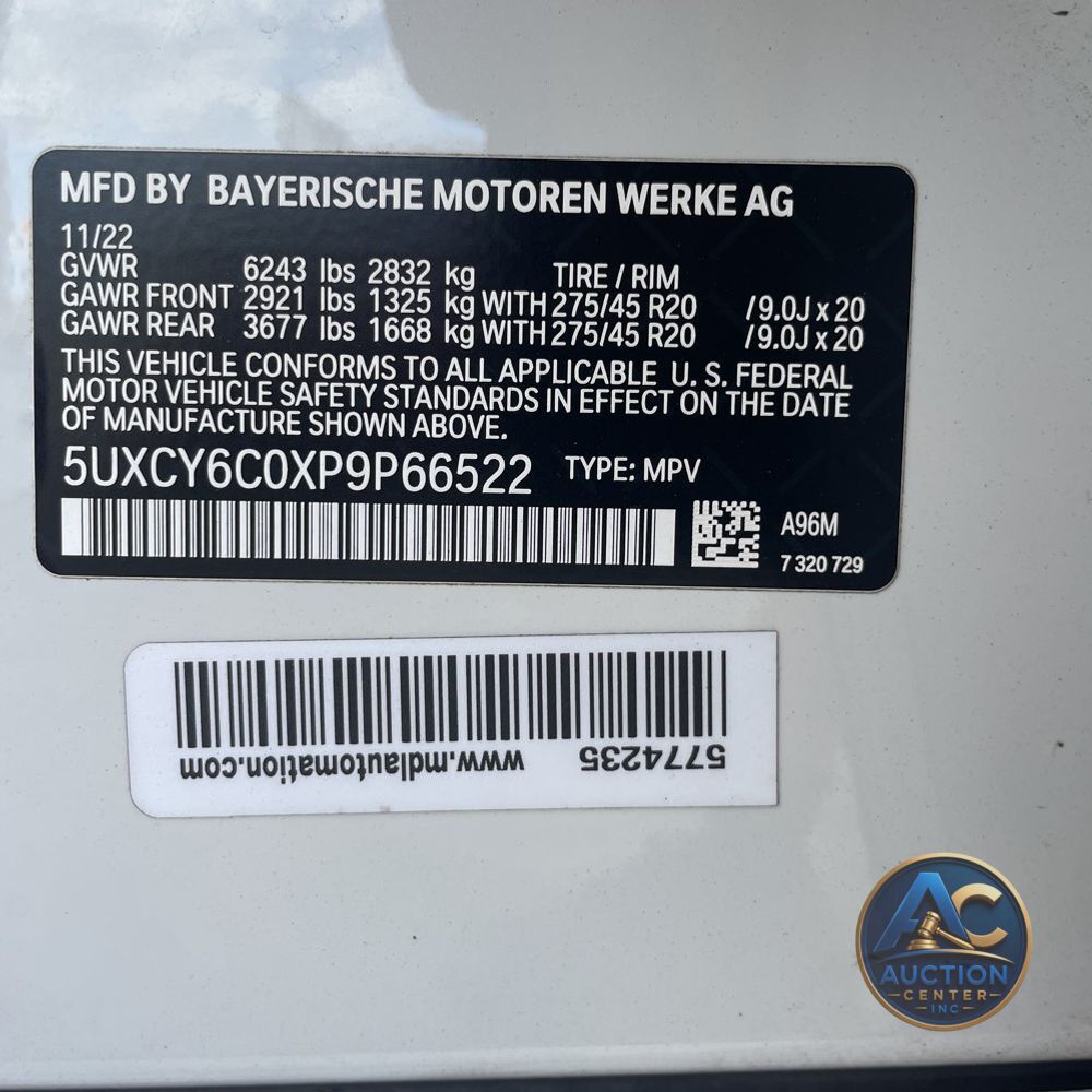 2023 BMW X6 XDrive40i