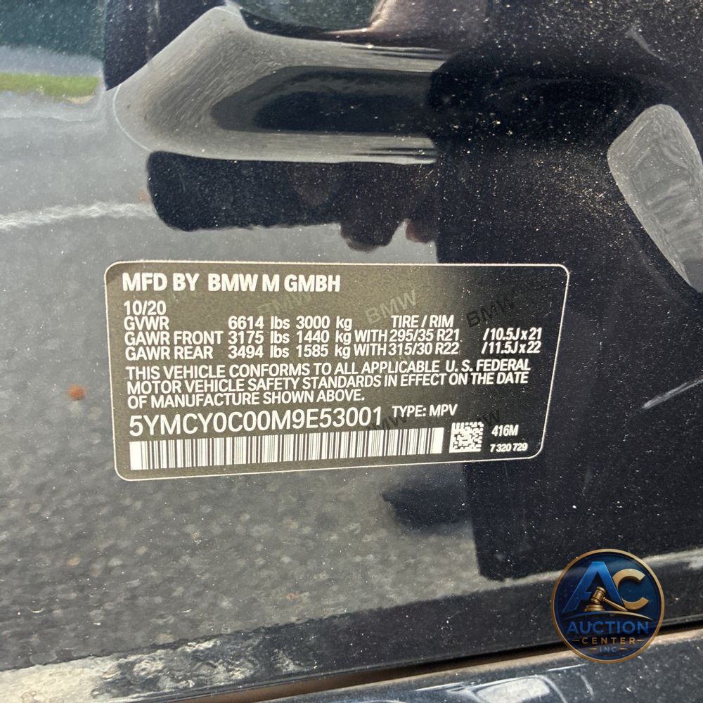 2021 BMW X6 M