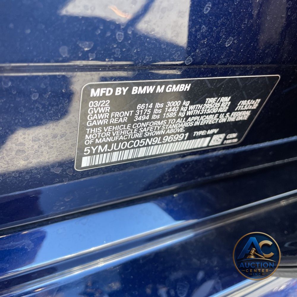 2022 BMW X5 M