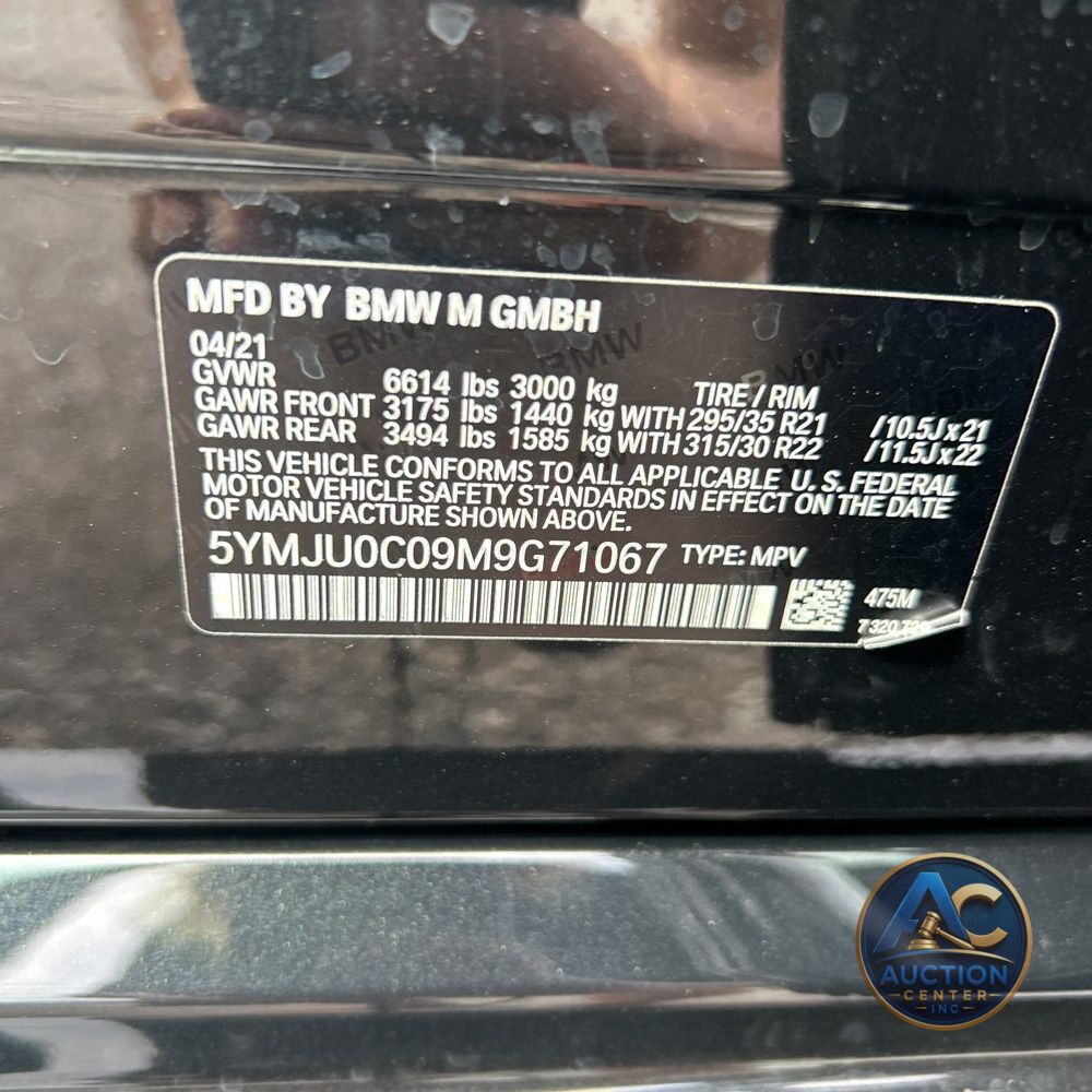 2021 BMW X5 M