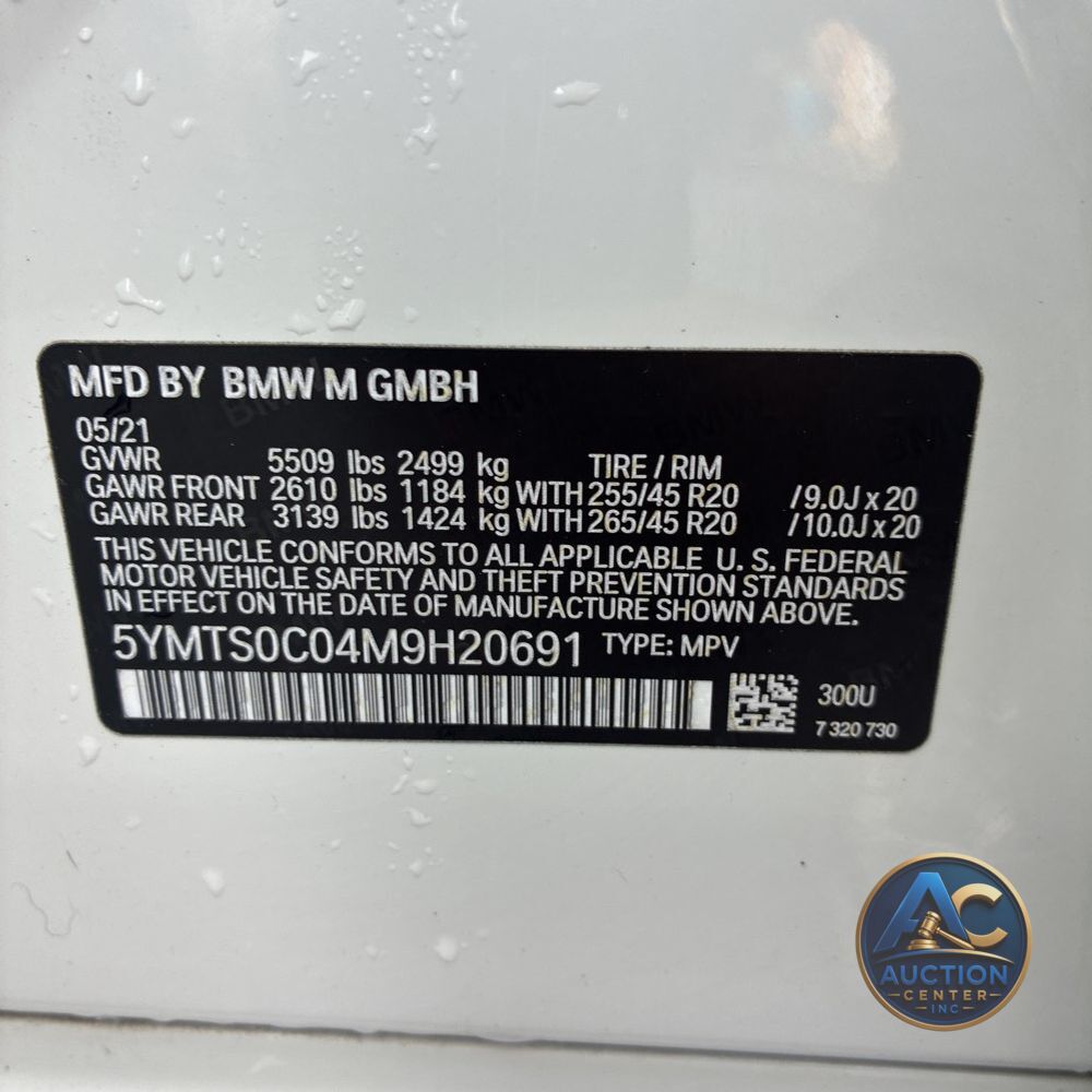 2021 BMW X3 M