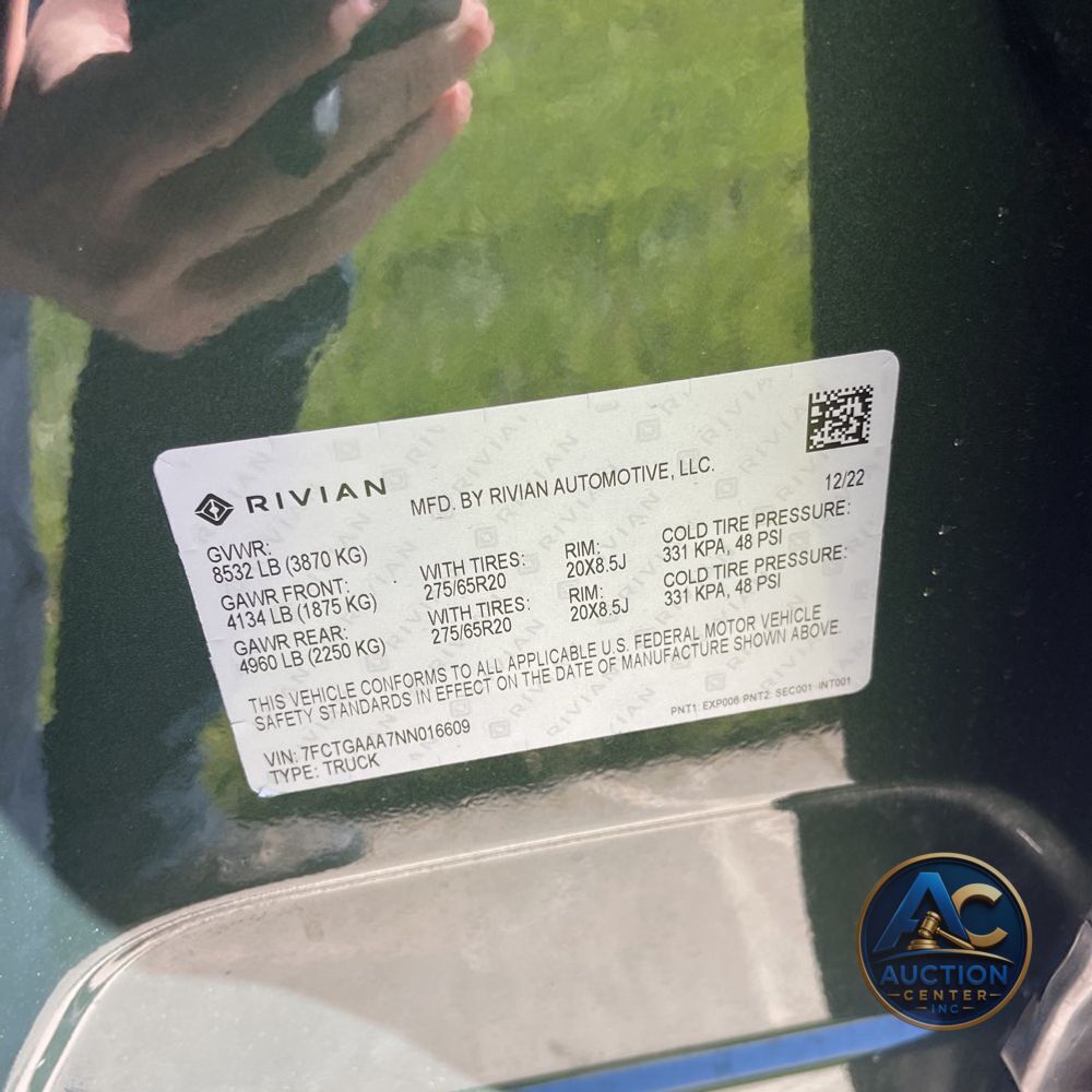 2022 Rivian R1T Adventure