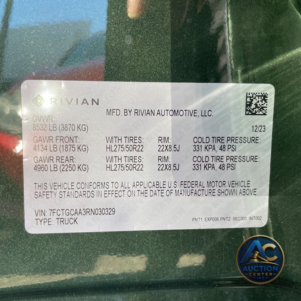2024 Rivian R1T Adventure Dual-Motor