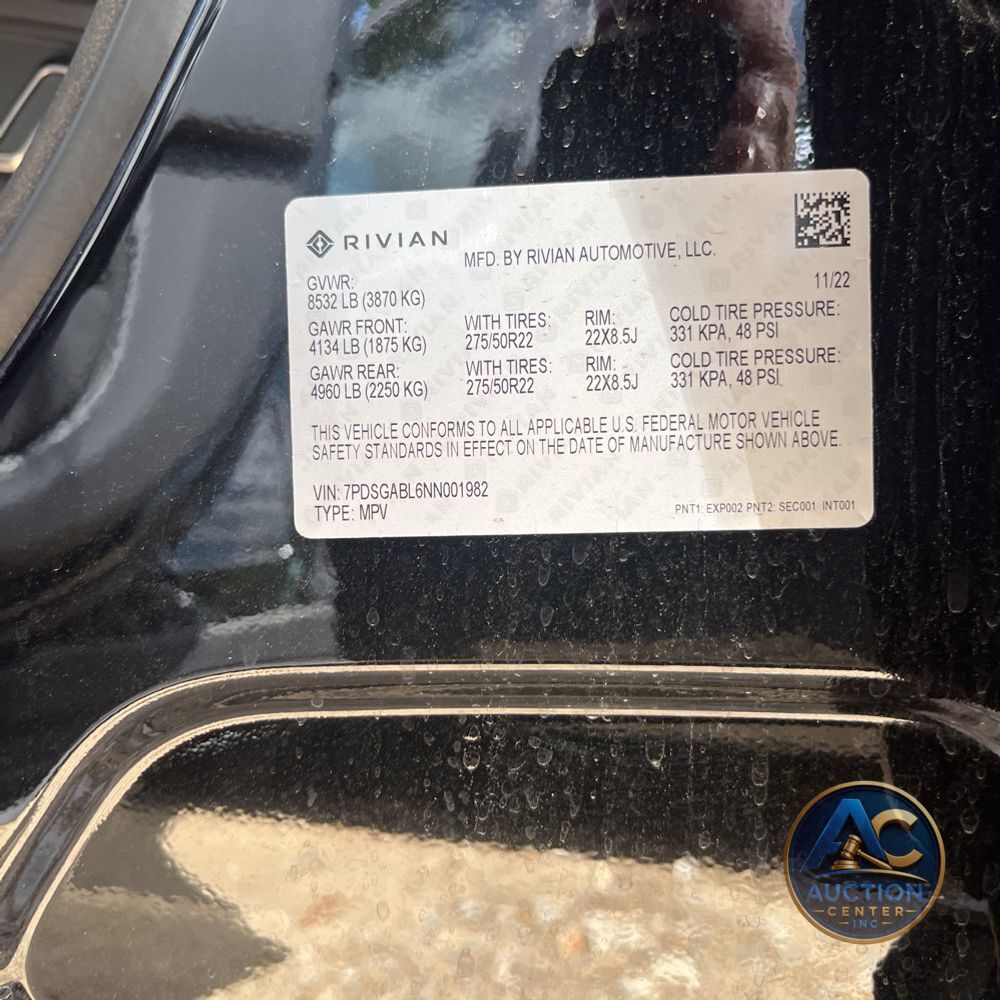 2022 Rivian R1S Launch Edition