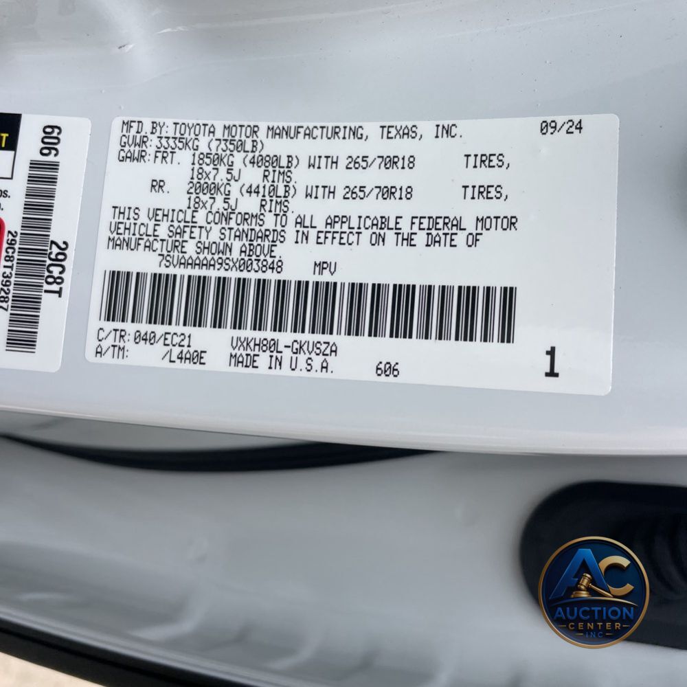 2025 Toyota Sequoia SR5