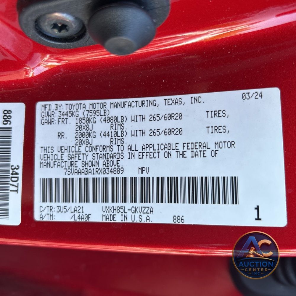 2024 Toyota Sequoia Platinum
