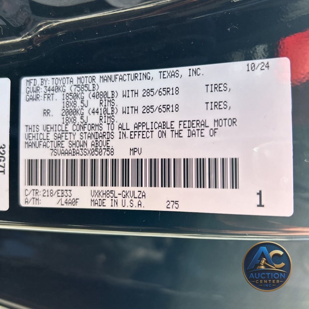 2025 Toyota Sequoia TRD Pro