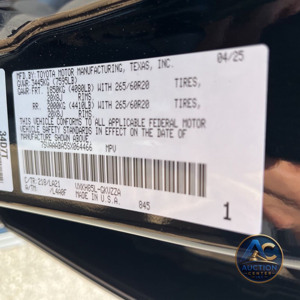 2025 Toyota Sequoia Platinum