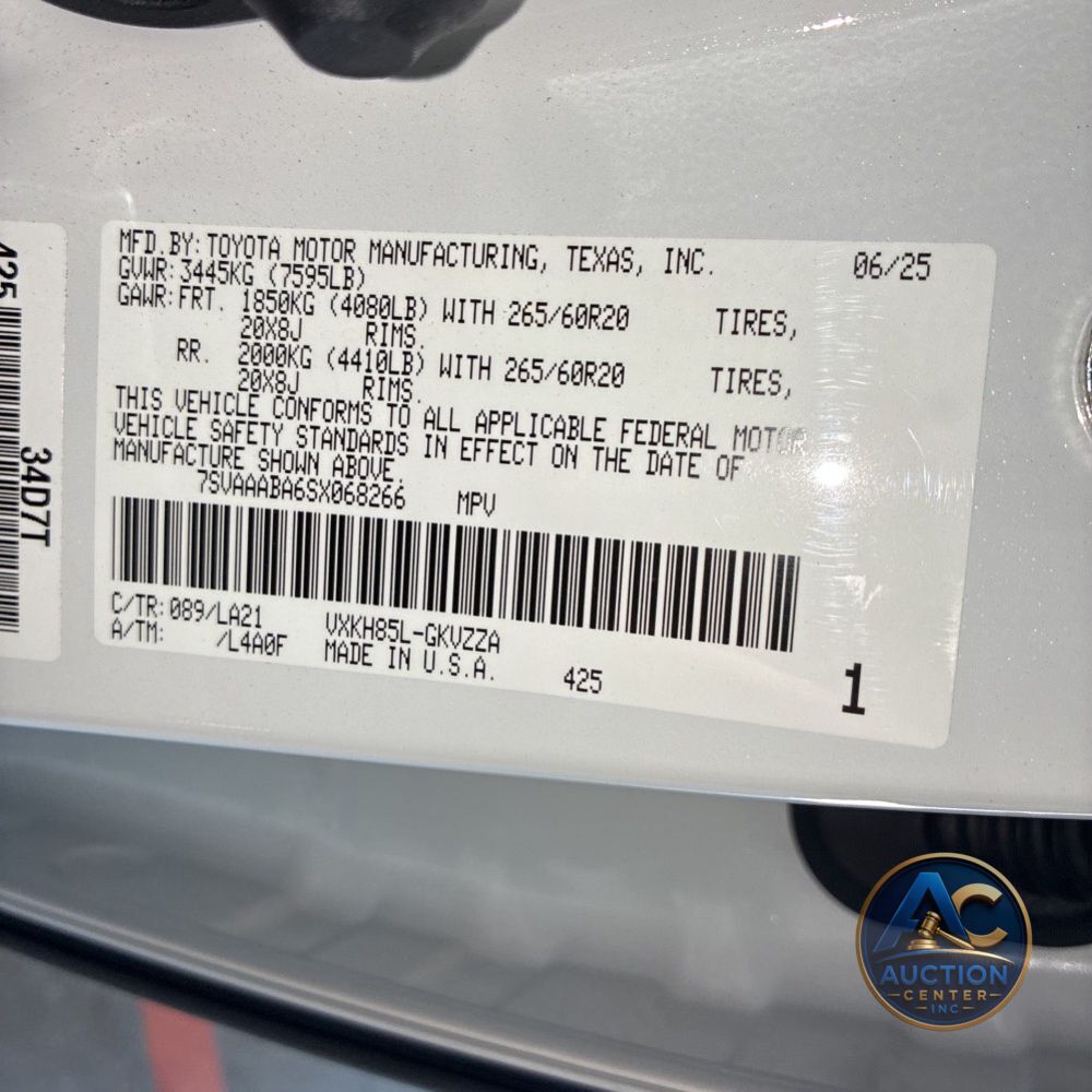 2025 Toyota Sequoia Platinum