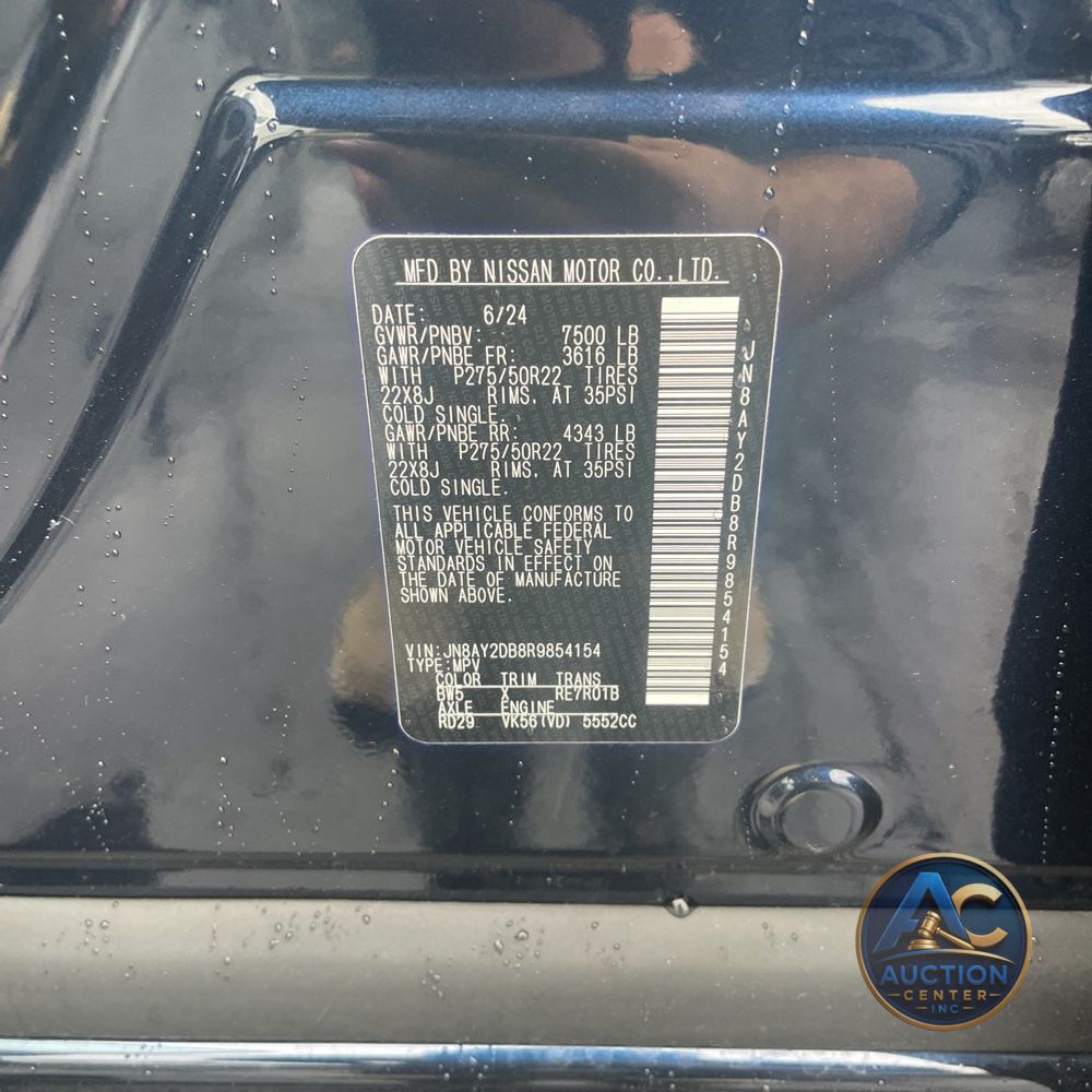 2024 Nissan Armada Platinum
