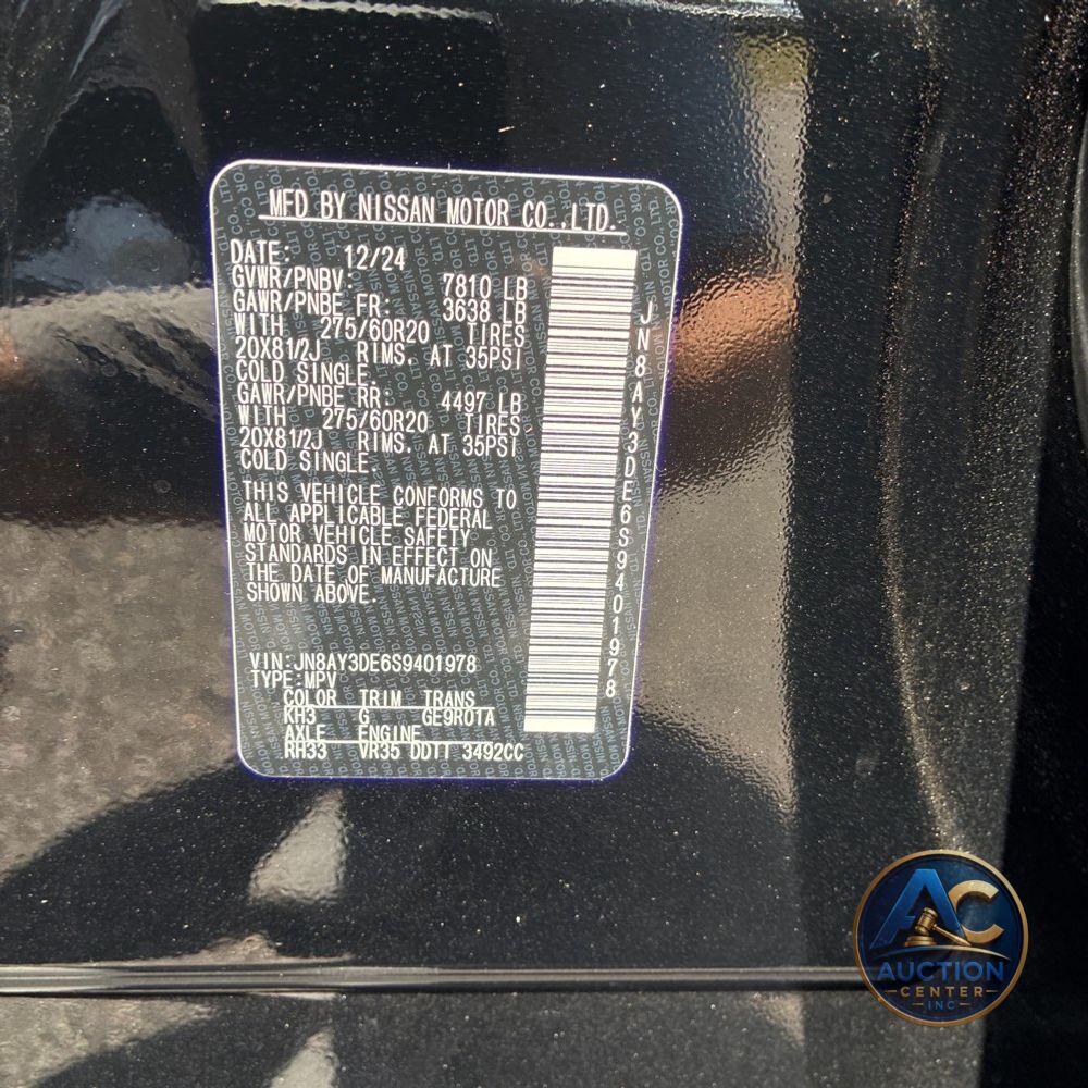 2025 Nissan Armada PRO-4X