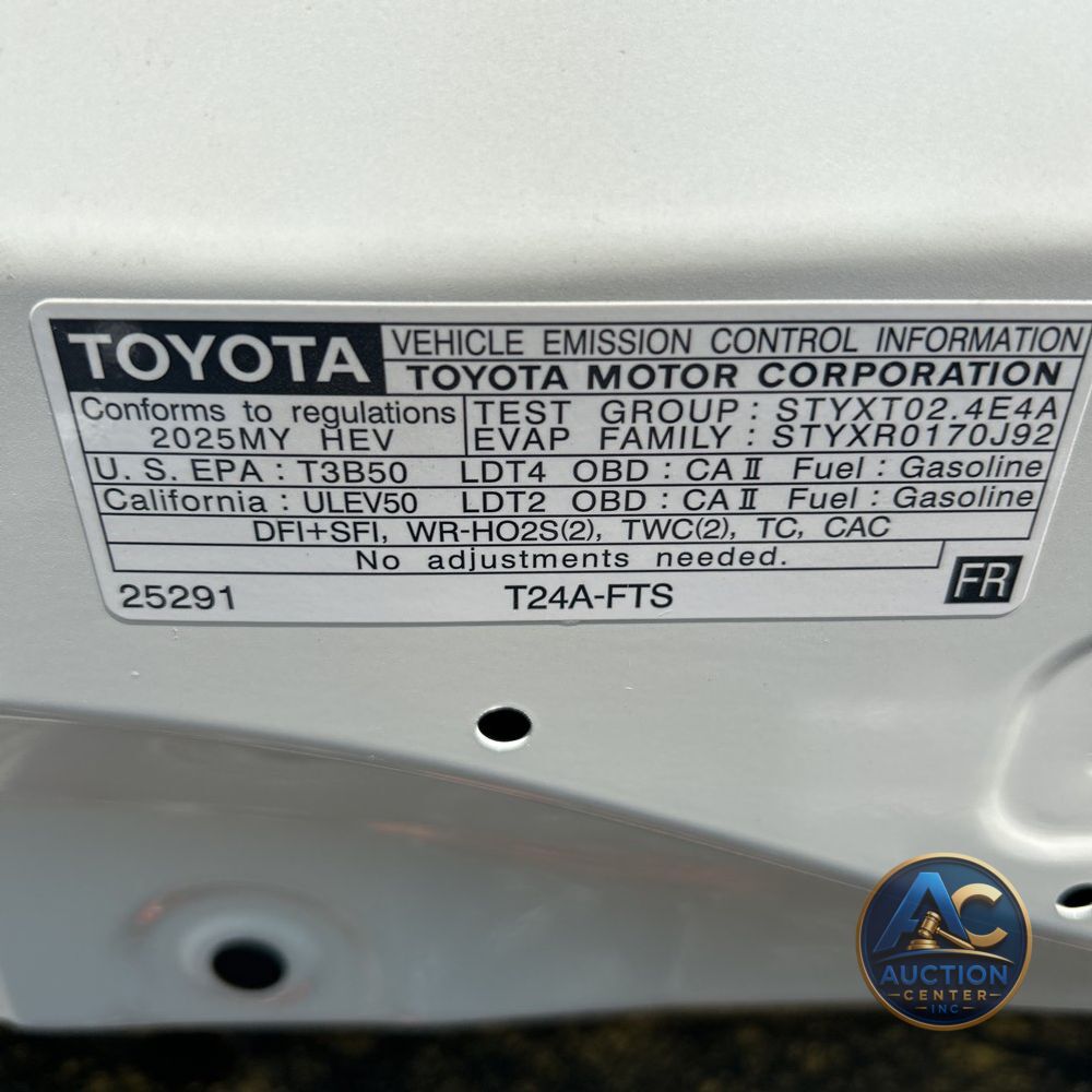 2025 Toyota Land Cruiser Base