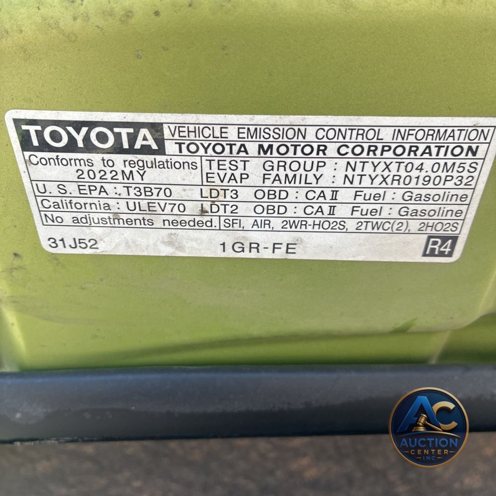 2022 Toyota 4Runner TRD Pro