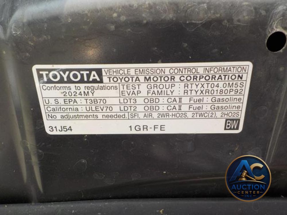 2024 Toyota 4Runner TRD Off Road