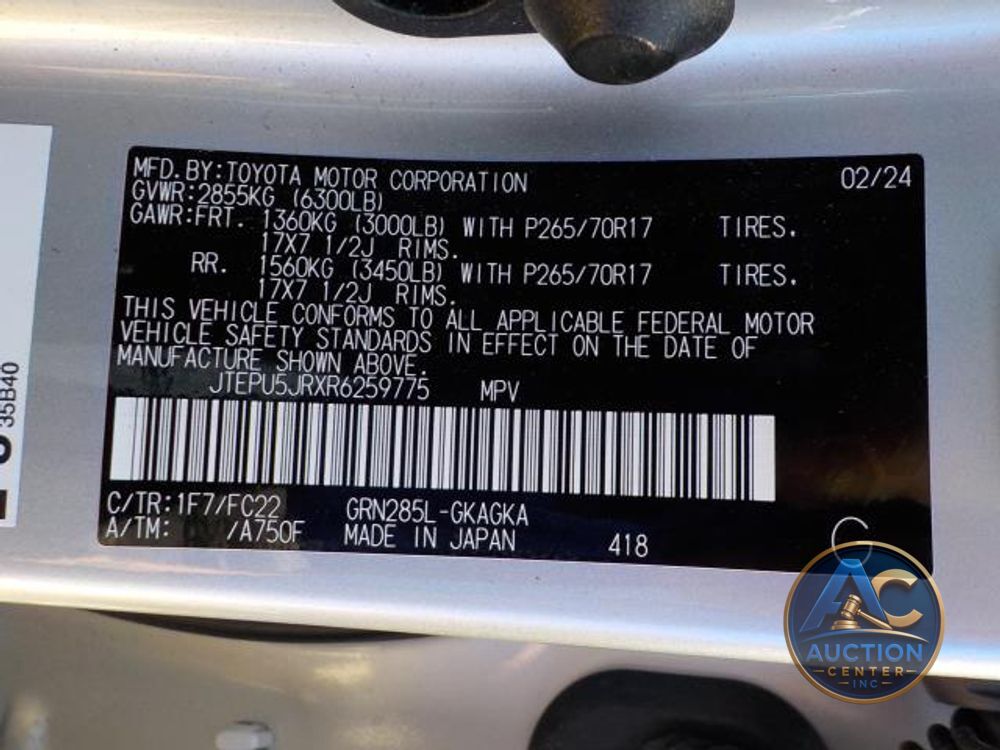 2024 Toyota 4Runner TRD Off Road