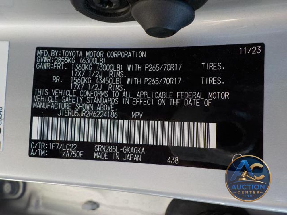 2024 Toyota 4Runner TRD Off Road