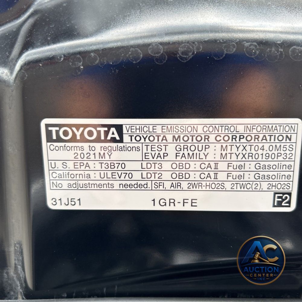 2021 Toyota 4Runner TRD Off-Road Premium