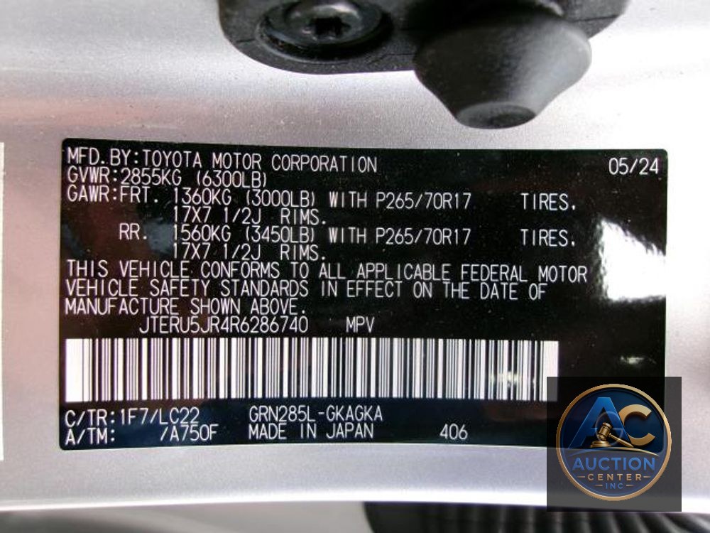 2024 Toyota 4Runner TRD Off Road