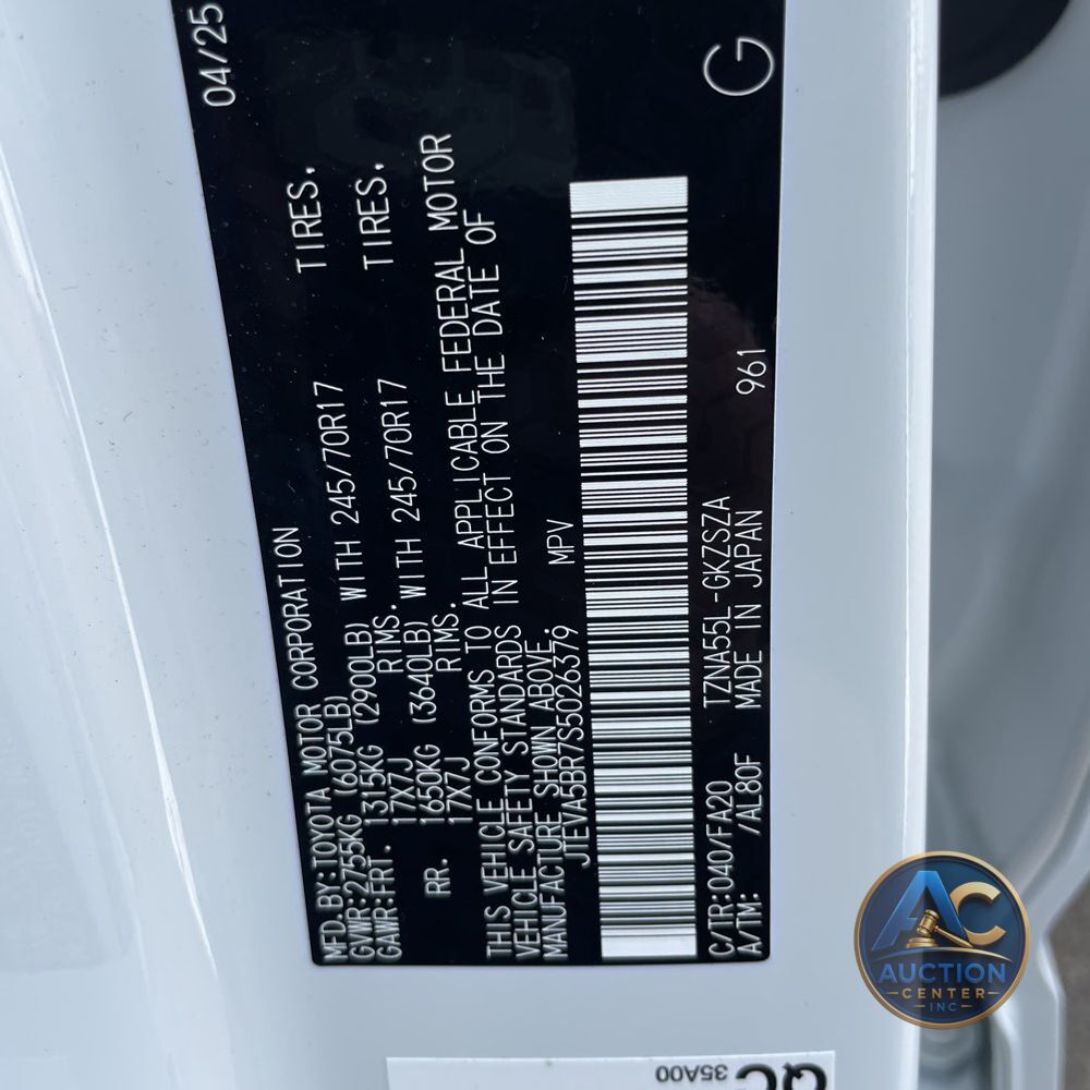 2025 Toyota 4Runner SR5