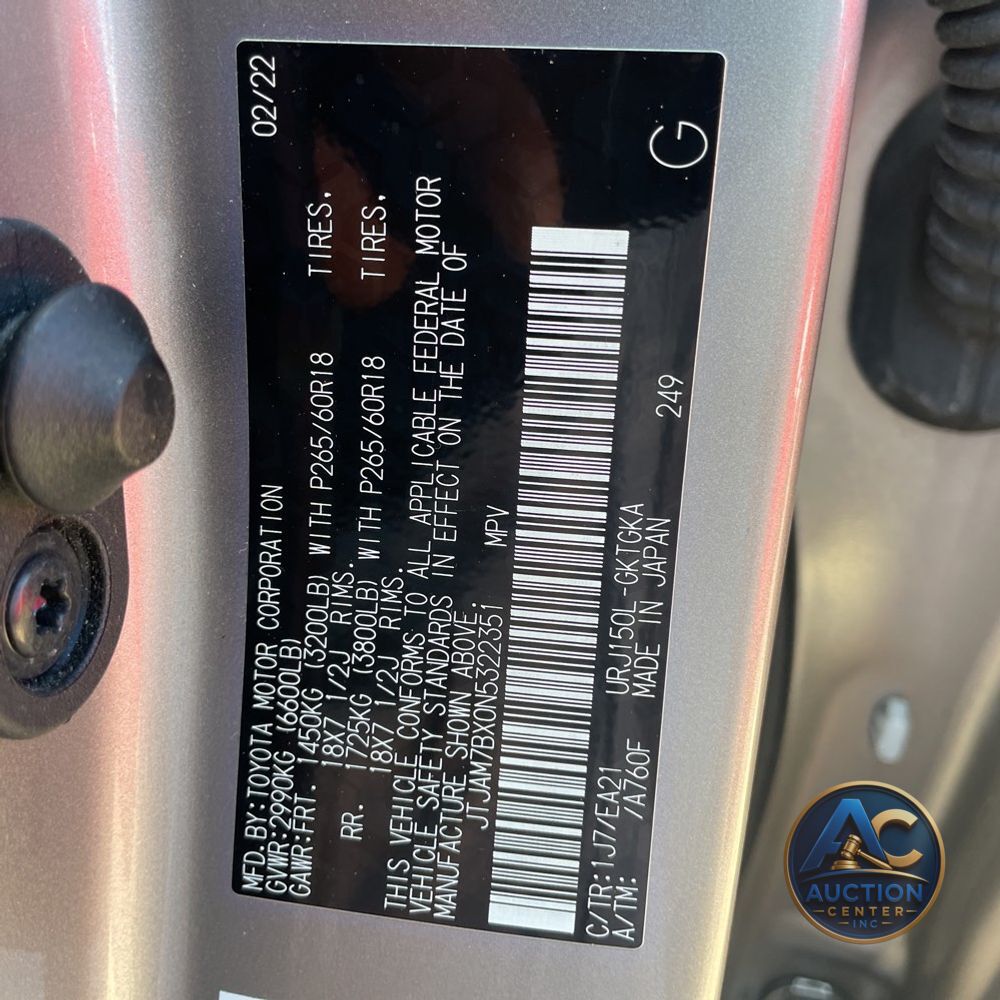2022 Lexus GX 460 Base