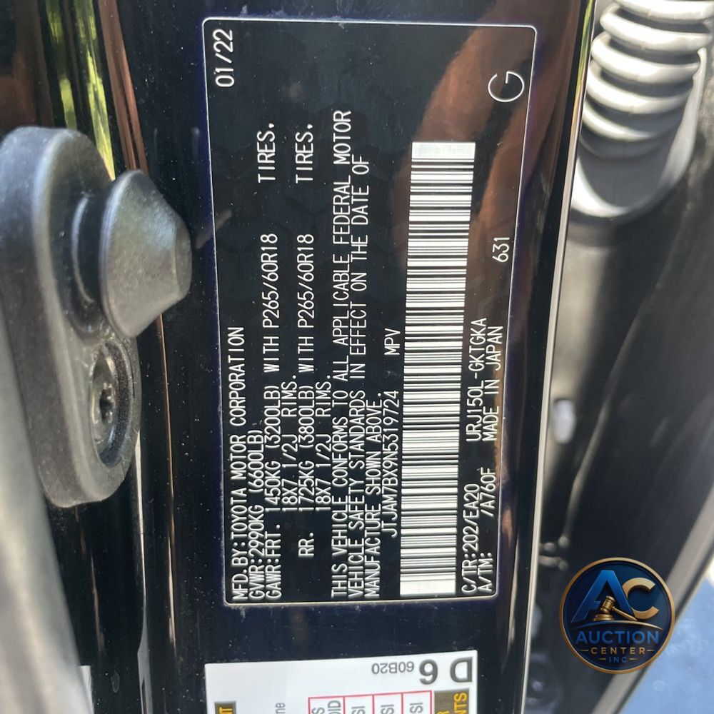 2022 Lexus GX 460 Base