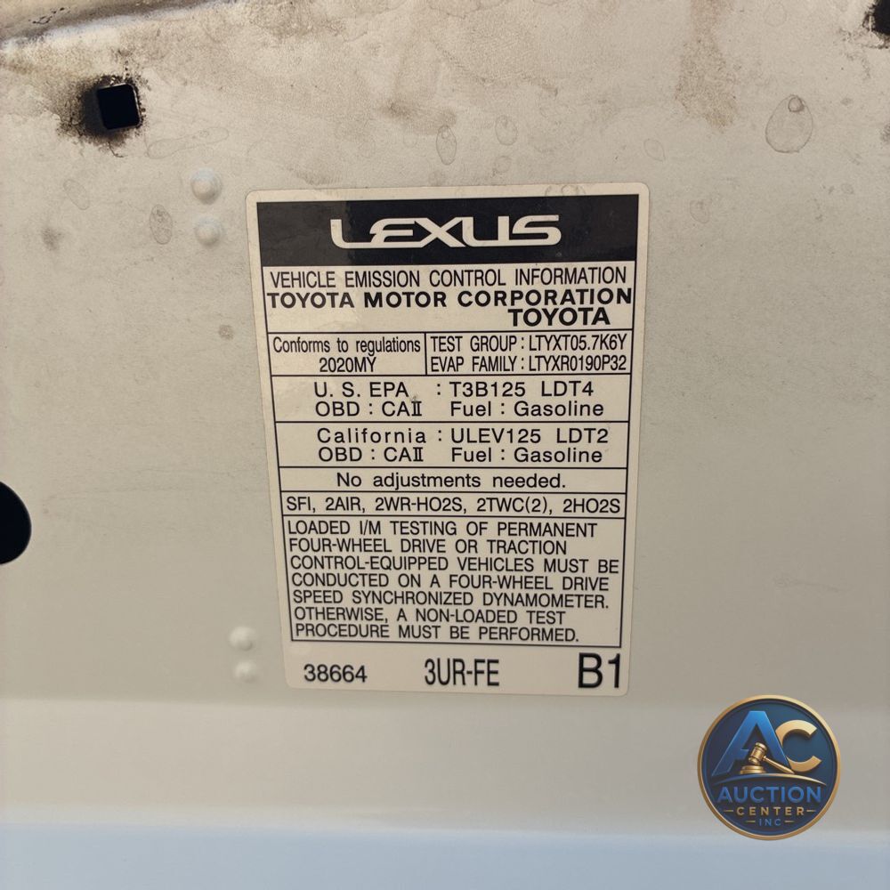 2020 Lexus LX 570 Three-Row