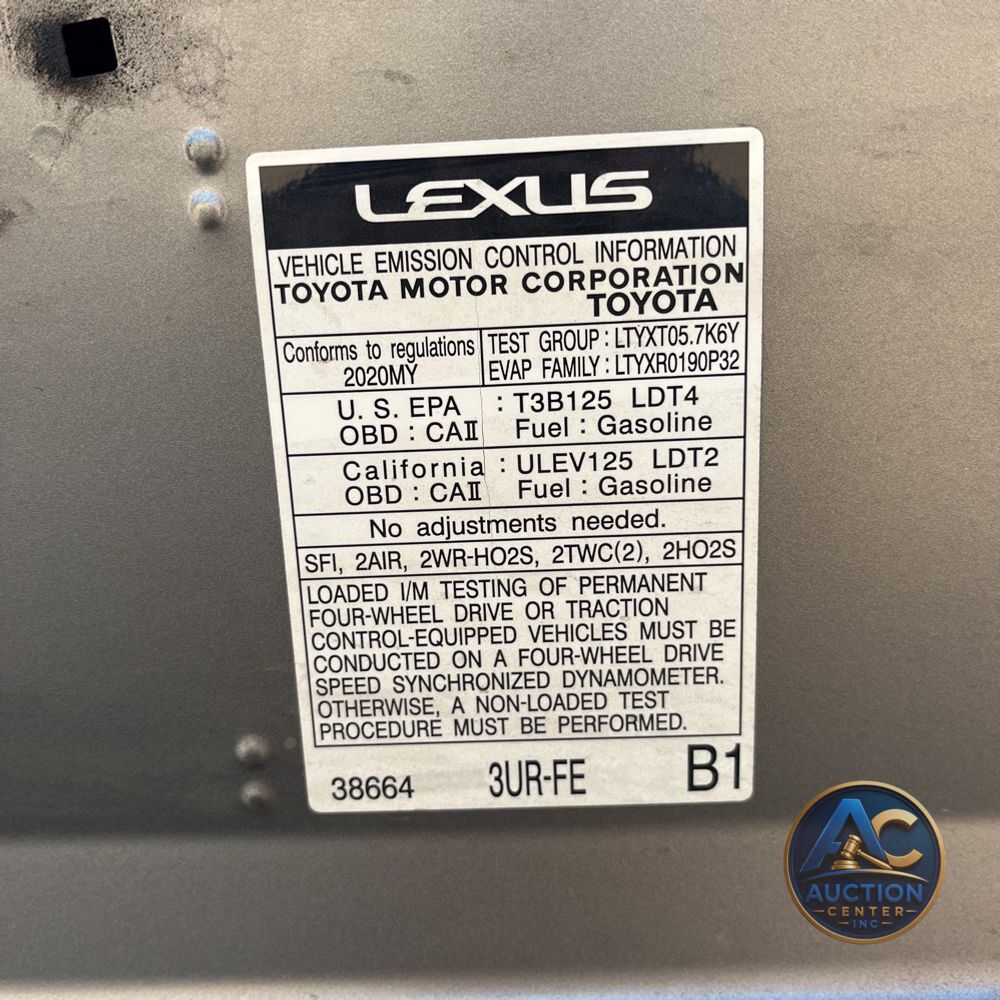 2020 Lexus LX 570 Three-Row