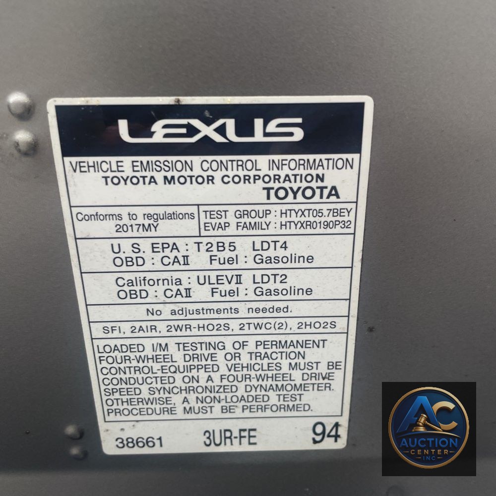 2017 Lexus LX 570 Base