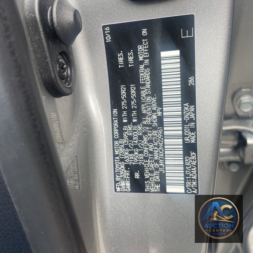 2017 Lexus LX 570 Base