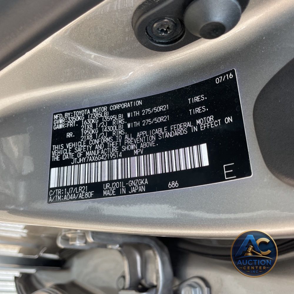2016 Lexus LX 570 Base