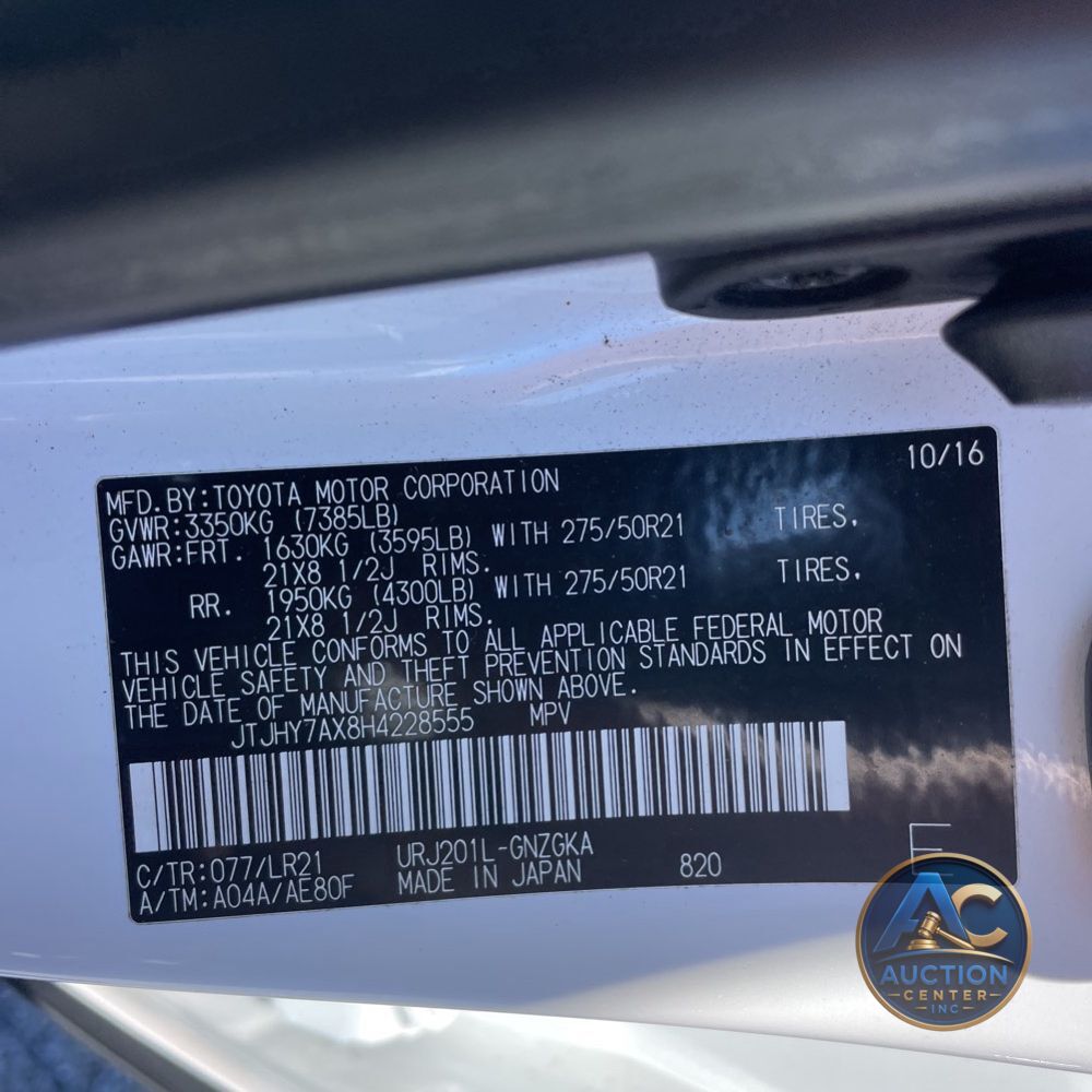 2017 Lexus LX 570 Base