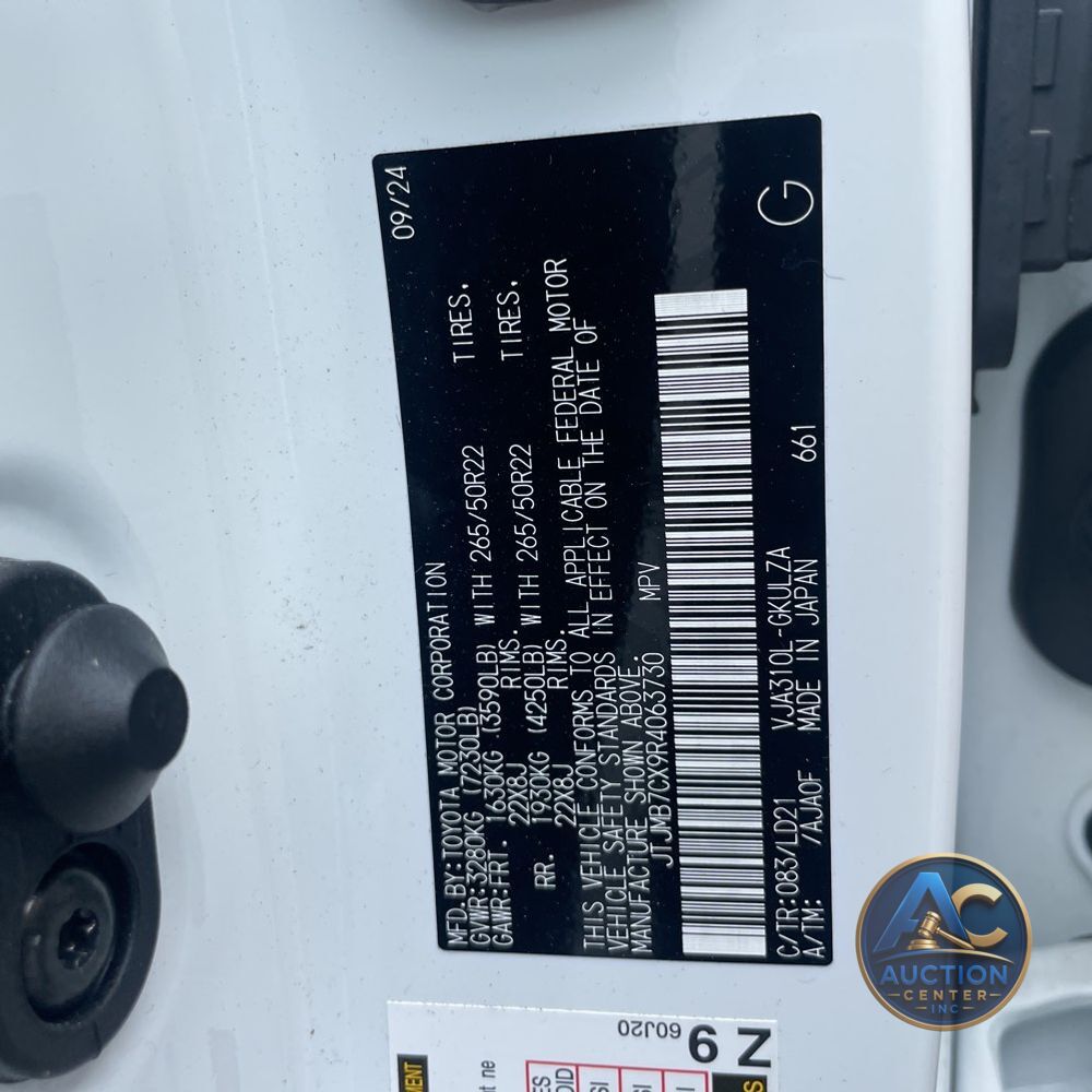 2024 Lexus LX 600 F SPORT Handling