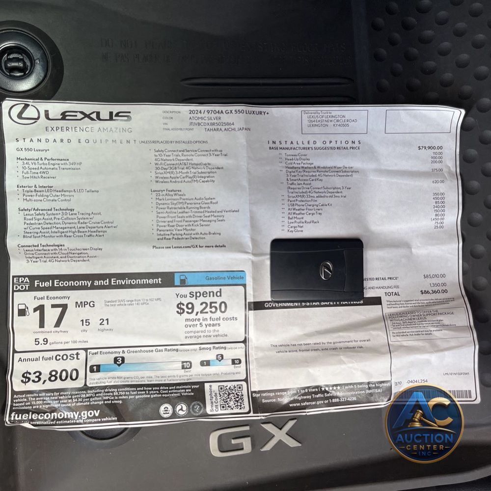 2024 Lexus GX 550 Luxury+
