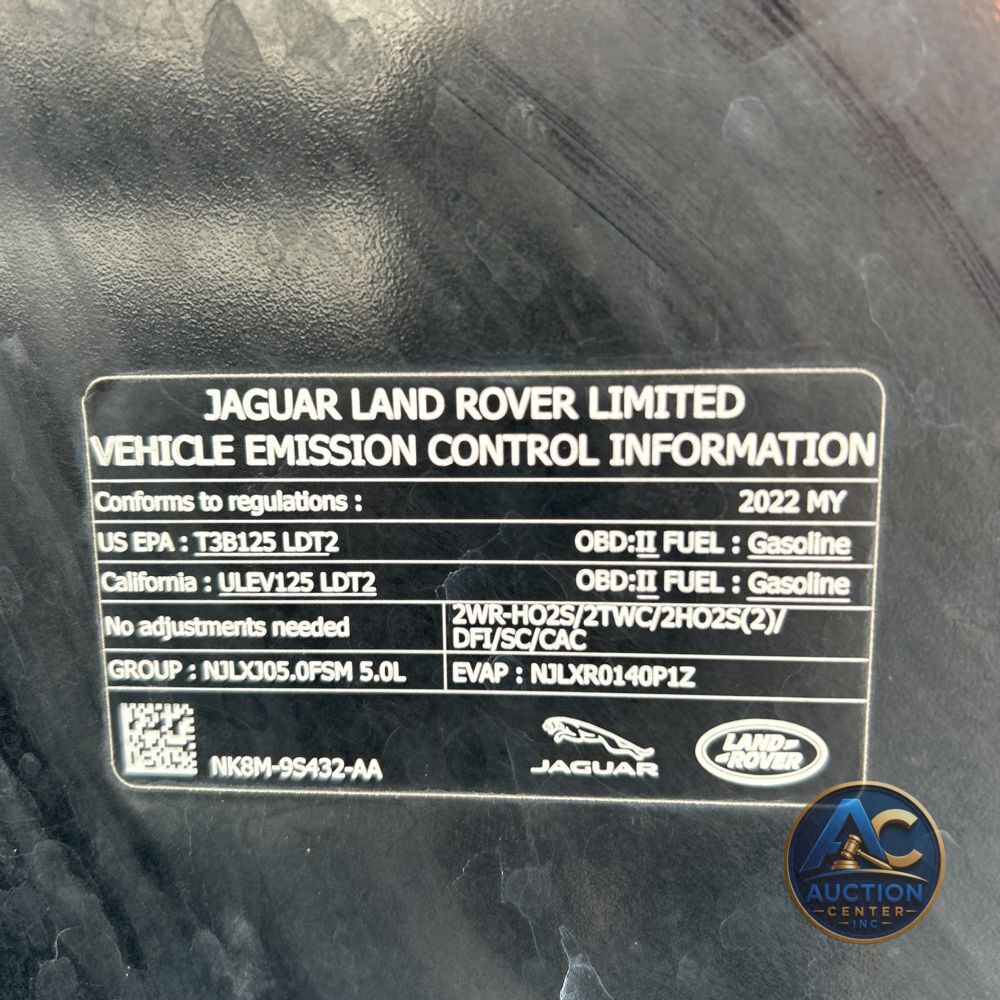 2022 Jaguar F-Pace SVR