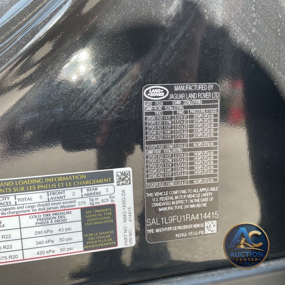 2024 Land Rover Range Rover Sport P400 Dynamic SE