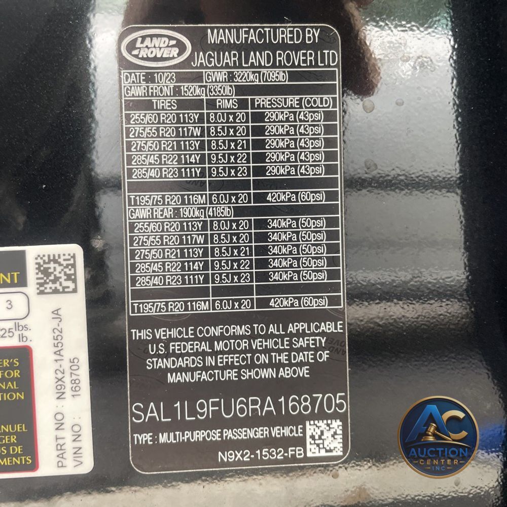 2024 Land Rover Range Rover Sport Dynamic SE P400