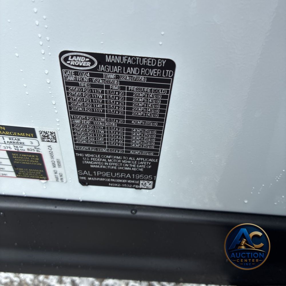 2024 Land Rover Range Rover Sport P360 SE