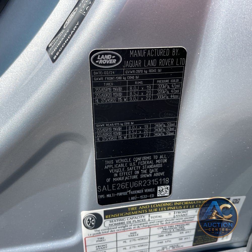 2024 Land Rover Defender 90 P400 X-Dynamic SE
