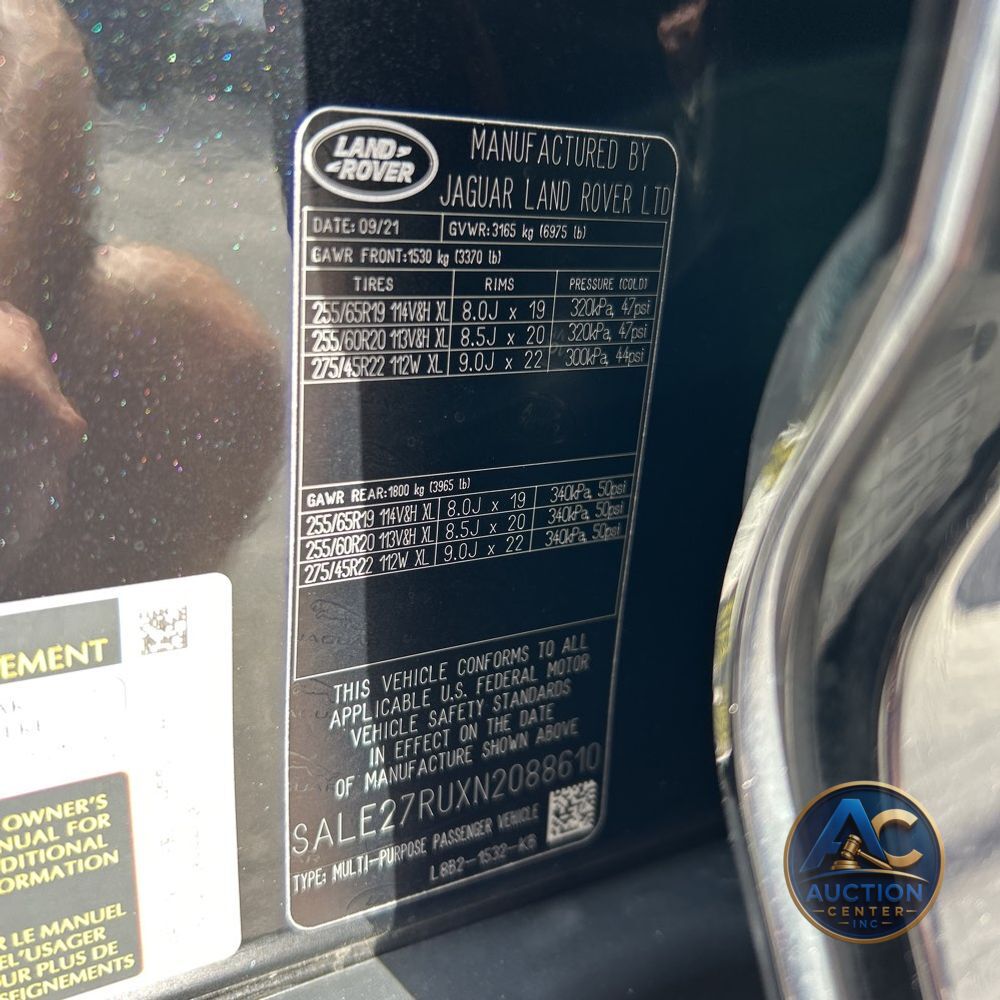 2022 Land Rover Defender 110 X-Dynamic SE