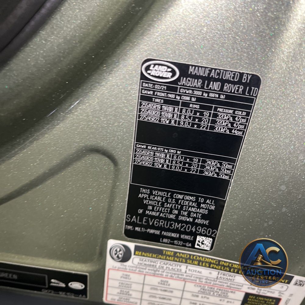 2021 Land Rover Defender 90 First Edition