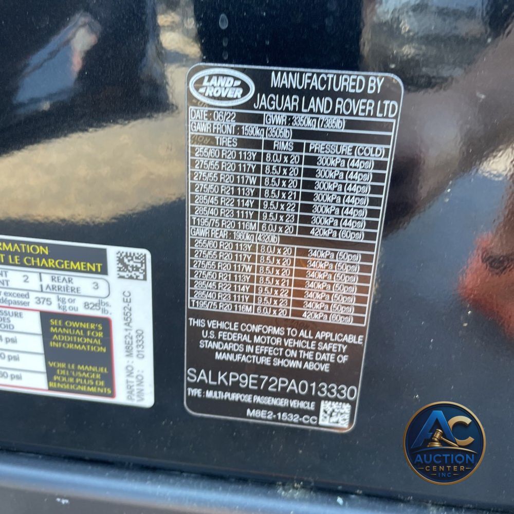 2023 Land Rover Range Rover SE
