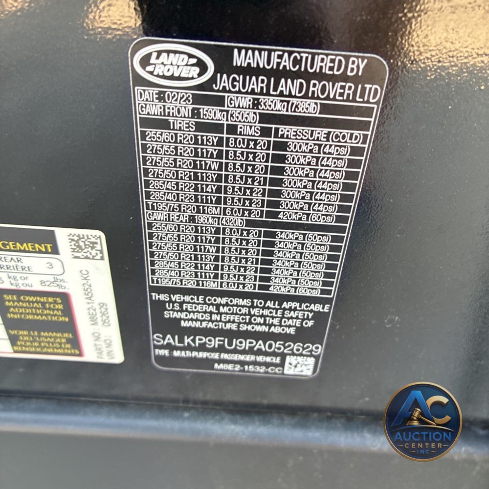 2023 Land Rover Range Rover SE