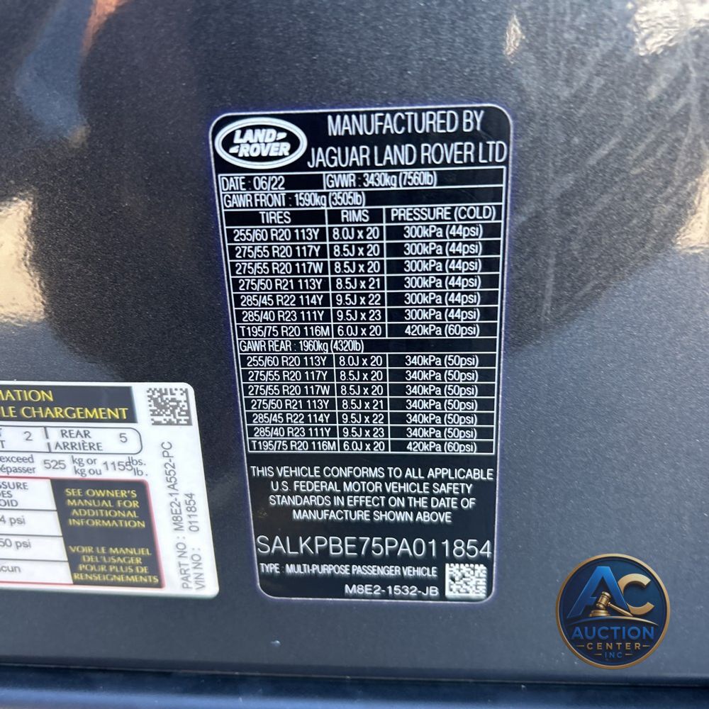 2023 Land Rover Range Rover P530 SE LWB