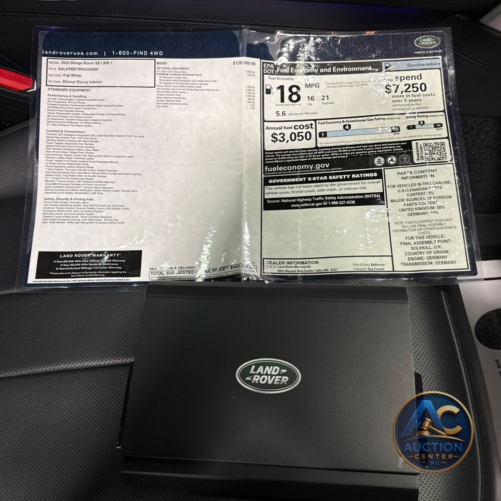 2023 Land Rover Range Rover P530 SE LWB