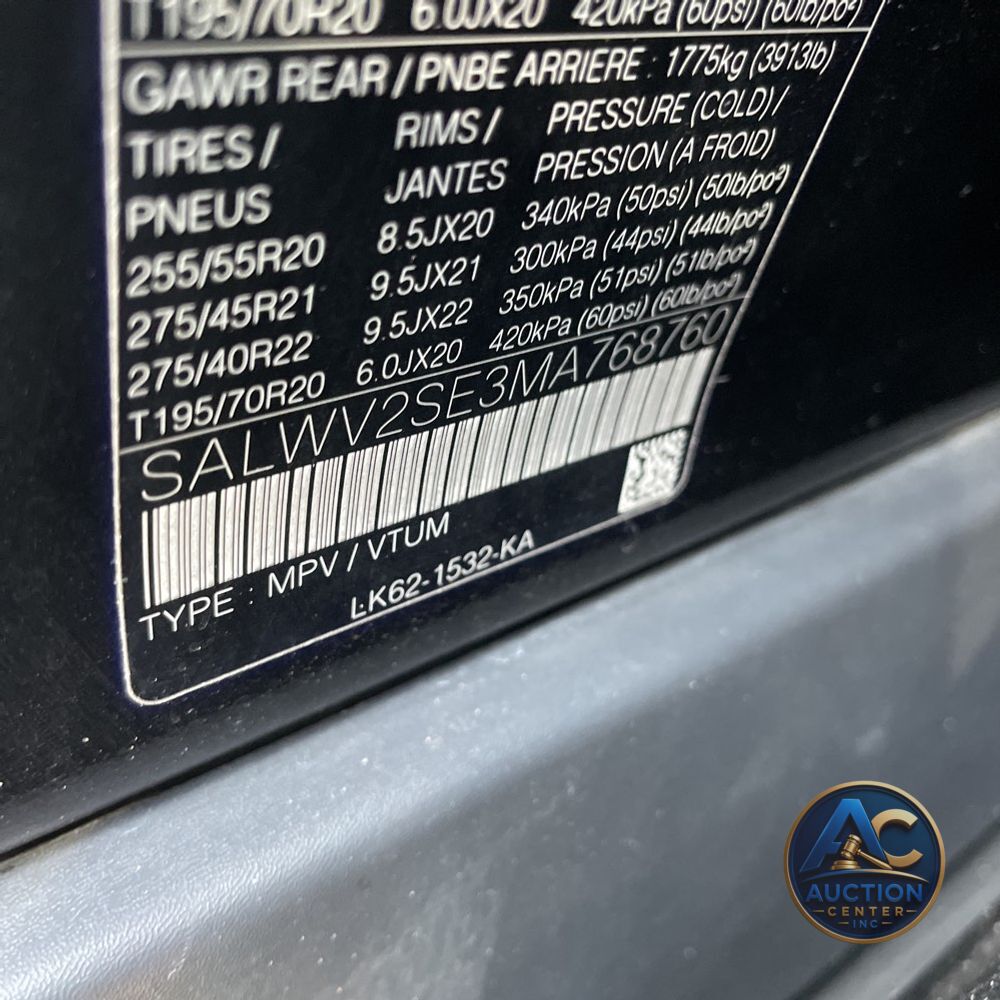 2021 Land Rover Range Rover Sport P525 Auto Dynamic