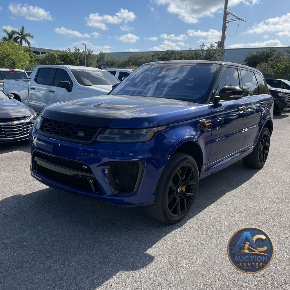 2020 Land Rover Range Rover Sport SVR