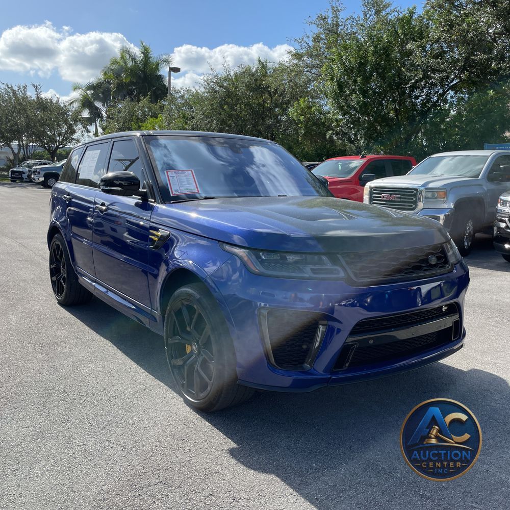 2020 Land Rover Range Rover Sport SVR