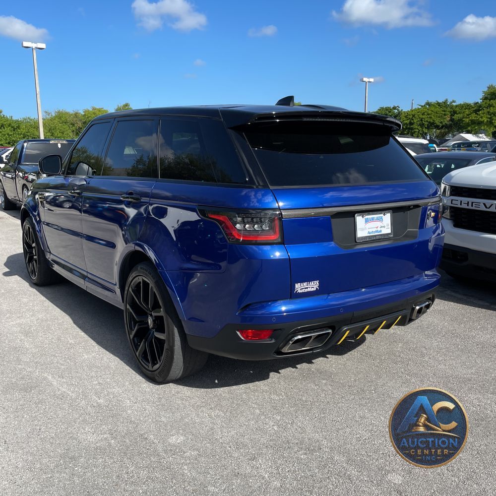 2020 Land Rover Range Rover Sport SVR