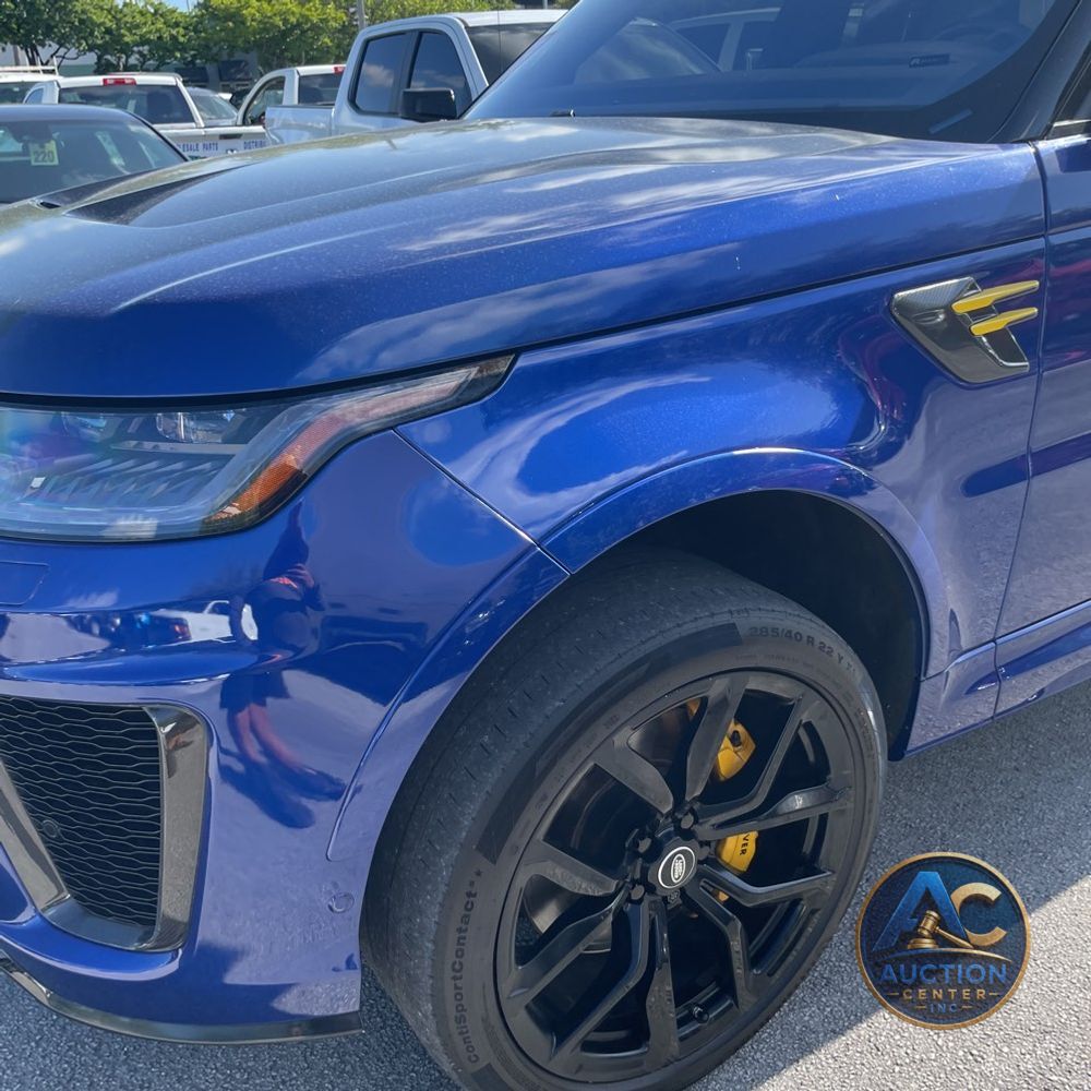 2020 Land Rover Range Rover Sport SVR